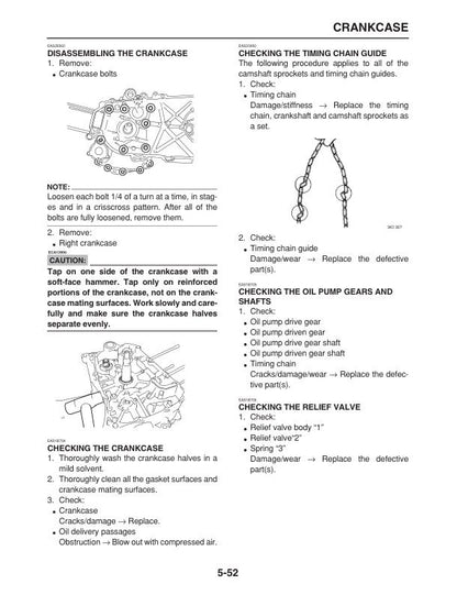 Yamaha Morphous Maxam CP250V Scooter Service Manual sample page with technical illustrations
