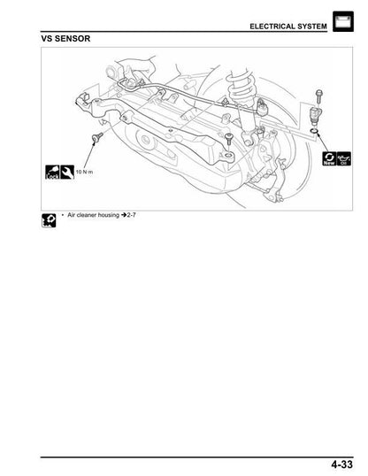 Honda Elite 125 Scooter Service Manual | 2024-2026 - sample page 9