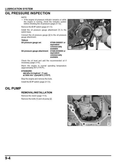 Honda CBR650R Baby Fireblade Motorcycle Service Manual | 2021-2022 - sample page 6