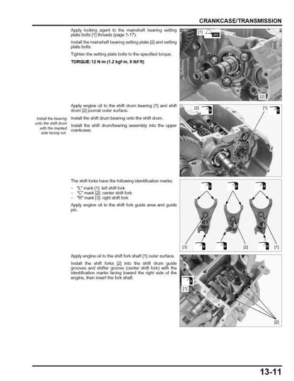 Honda CBR650R Baby Fireblade Motorcycle Service Manual | 2021-2022 - sample page 7