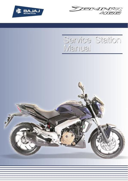 Bajaj Dominar 400 Motorcycle Service Repair Manual factory service manual title page