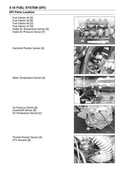 Kawasaki Jetski Ultra 310X LX R Jet Ski Service Manual sample page with diagrams and specifications