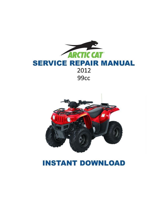 Arctic Cat 90cc ATV Service Manual - Service Manual PDF Instant Download