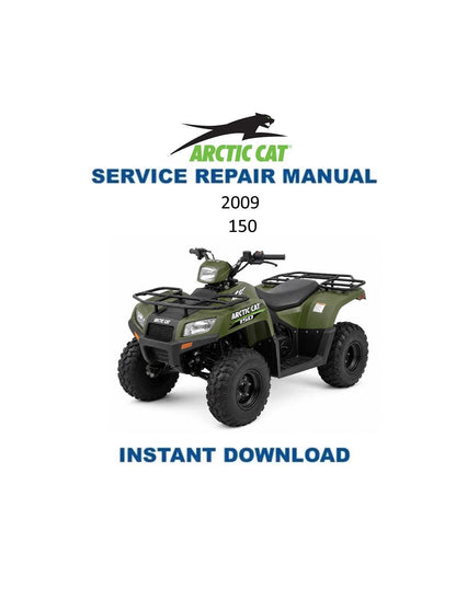 Arctic Cat Arctic Cat 150 ATV Service Manual - Service Manual PDF Instant Download