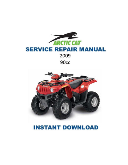 Arctic Cat 90cc ATV Service Manual - Service Manual PDF Instant Download