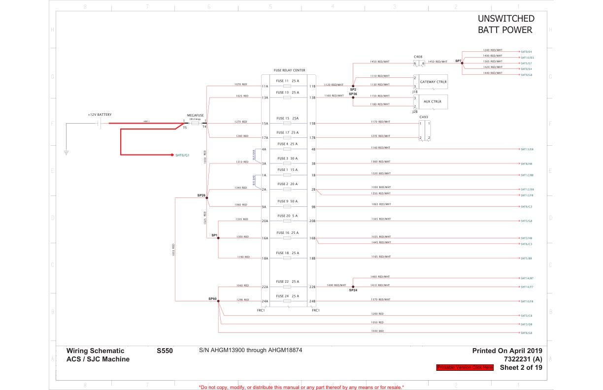 Bobcat S550 Skid Steer Loader Service Manual | 2007-2025 - sample page 7