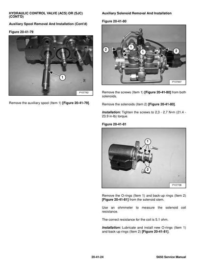 Bobcat S650 Skid Steer Loader Service Manual | 2010-2025 - sample page 5