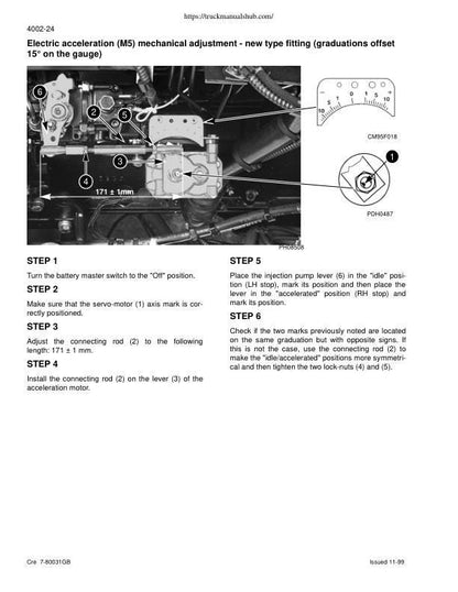 Case 1188 Excavator Service Manual | Repair Guide | Instant Digital Download | PDF sample page with technical illustrations