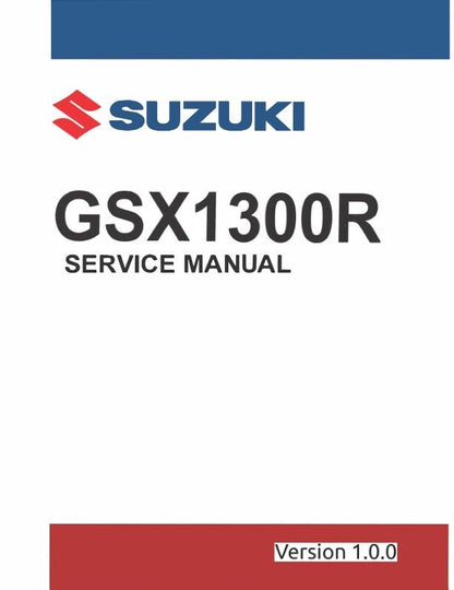 Suzuki GSX-R 1300 Motorcycle Service Manual | 2021-2026 - sample page 2