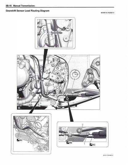 Suzuki GSX-R 1300 Motorcycle Service Manual | 2021-2026 - sample page 8
