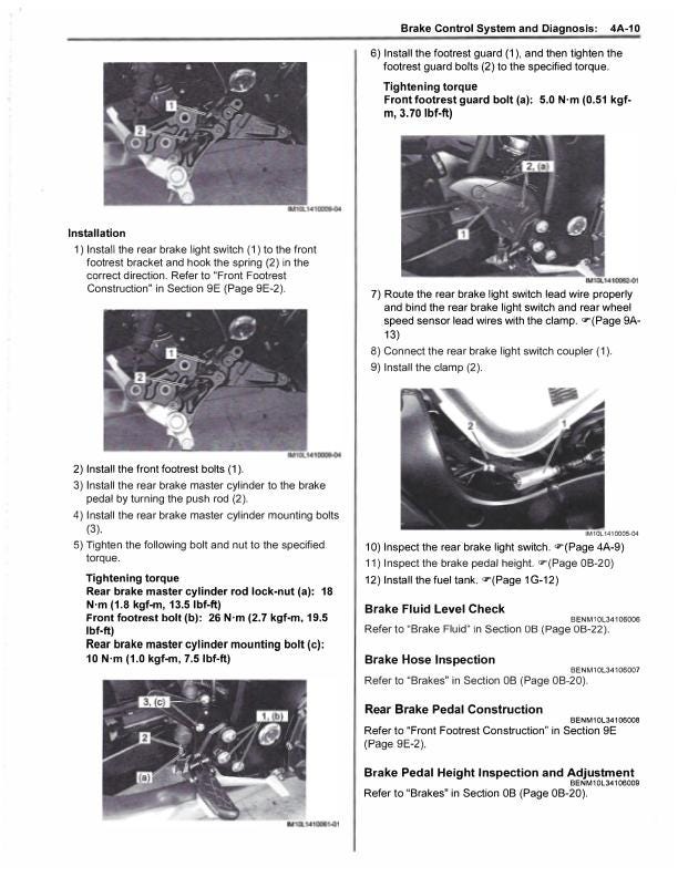 Suzuki GSX-R 1300 Motorcycle Service Manual | 2021-2026 - sample page 5