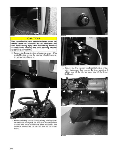Arctic Cat Prowler Pro 800 UTV Service Manual sample page showing repair procedures