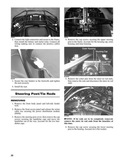 Arctic Cat Alterra 450 ATV Service Manual sample page from service manual