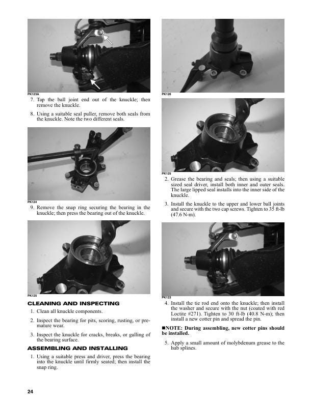 Arctic Cat Prowler 500 UTV Service Manual | 2022 - sample page 4