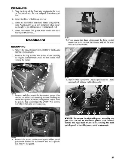 Arctic Cat Prowler 500 UTV Service Manual | 2022 - sample page 5