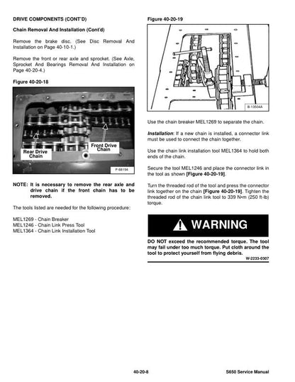 Bobcat S650 Skid Steer Loader Service Manual | 2010-2025 - sample page 7