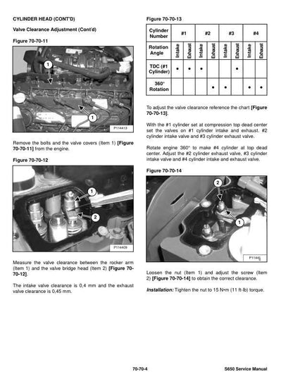 Bobcat S650 Skid Steer Loader Service Manual | 2010-2025 - sample page 10