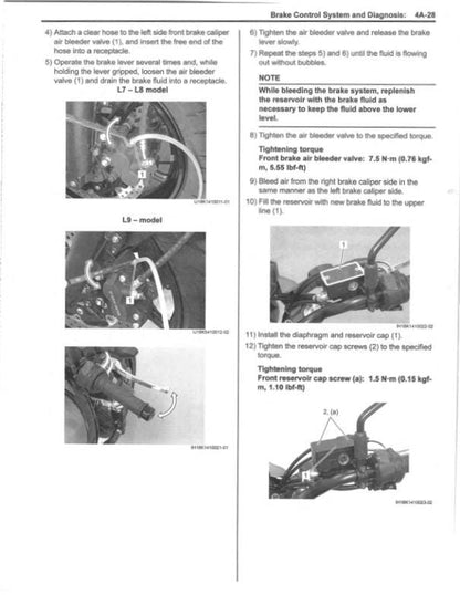 Suzuki SV650 Motorcycle Service Manual | 2017-2019 - sample page 8