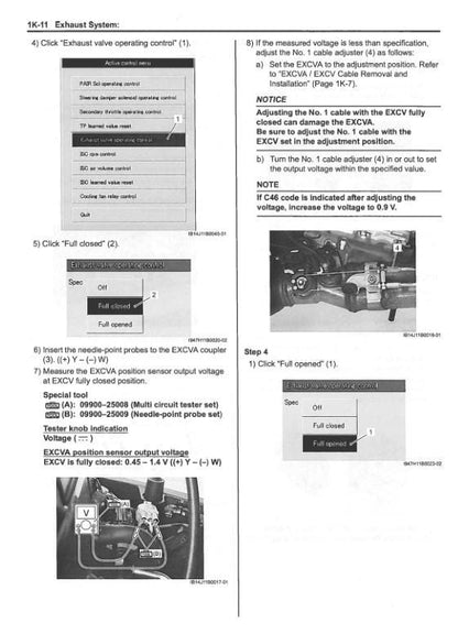 Suzuki GSX-R600 GSXR600 Motorcycle Service Manual | 2010-2015 - sample page 6
