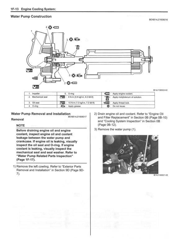 Suzuki GSX-R600 GSXR600 Motorcycle Service Manual | 2010-2015 - sample page 5