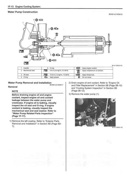 Suzuki GSX-R600 GSXR600 Motorcycle Service Manual | 2010-2015 - sample page 5