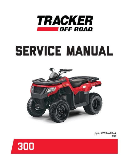 Tracker Offroad 300 ATV Service Manual | 2024-2026 - sample page 2