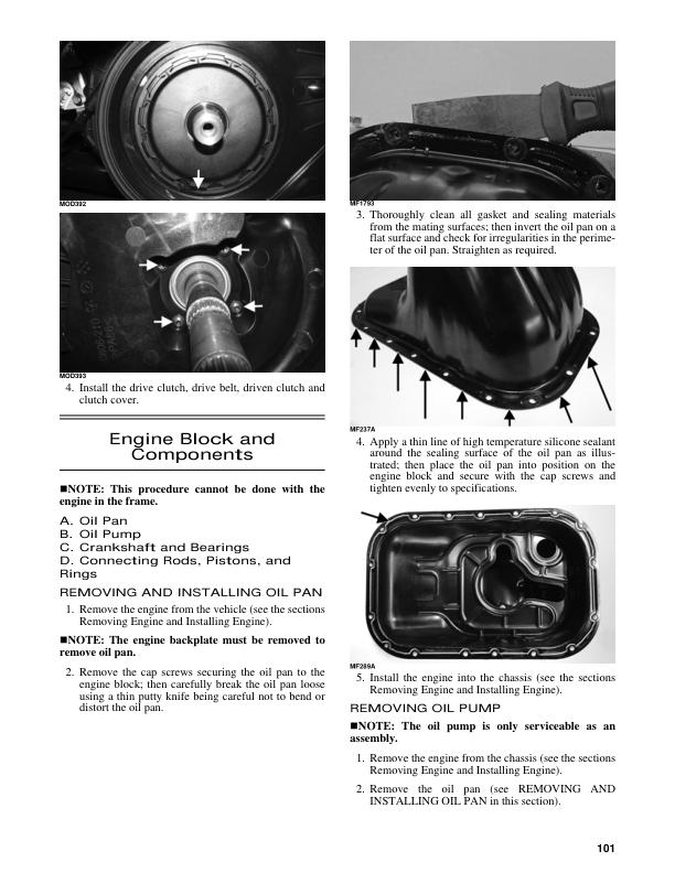 Tracker Offroad 800 CREW UTV Service Manual | 2023-2026 - sample page 10