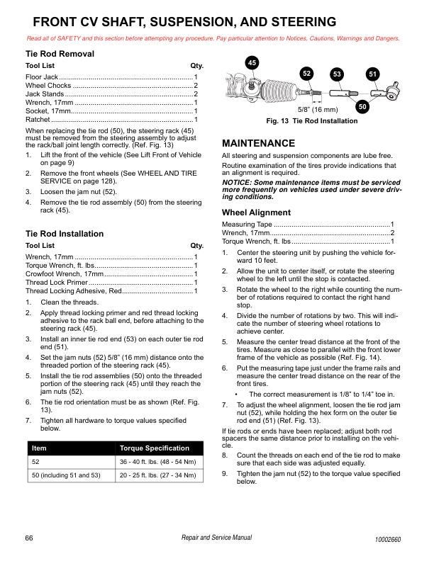 Tracker Offroad EViS UTV Service Manual | 2020-2026 - sample page 3