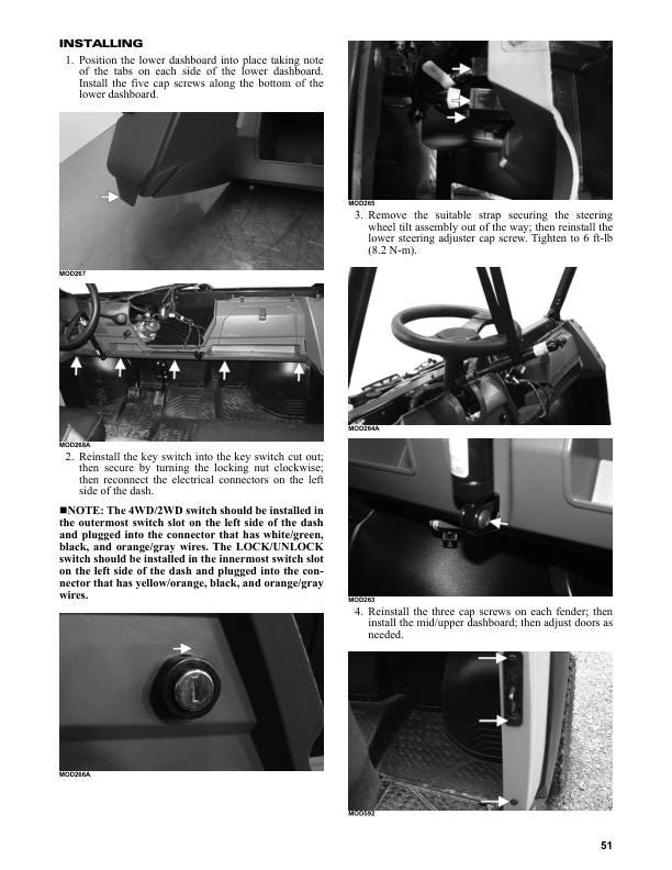 Tracker Offroad 800 SX UTV Service Manual | 2022 - sample page 7