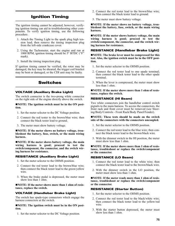 Tracker Offroad 300 ATV Service Manual | 2020 - sample page 7
