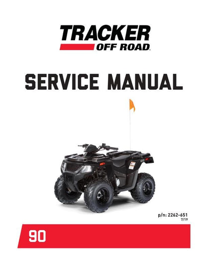 Tracker Offroad 90 ATV Service Manual | 2020 - sample page 2