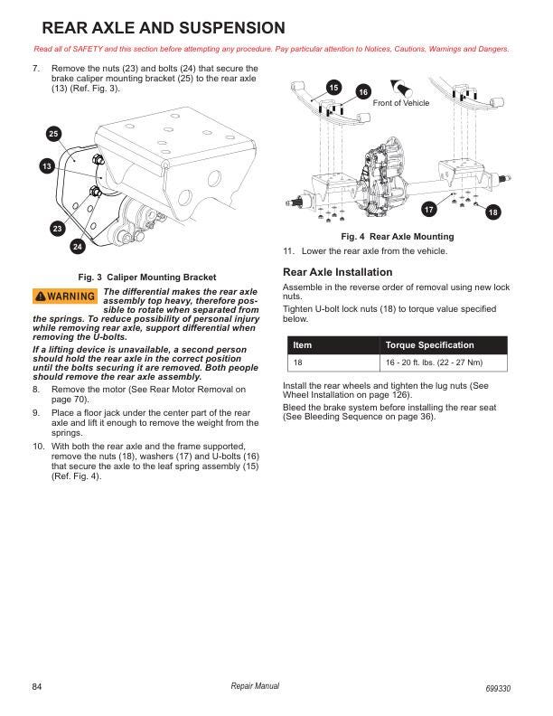 Tracker Offroad EV 72V Electric UTV Service Manual | 2020 - sample page 4