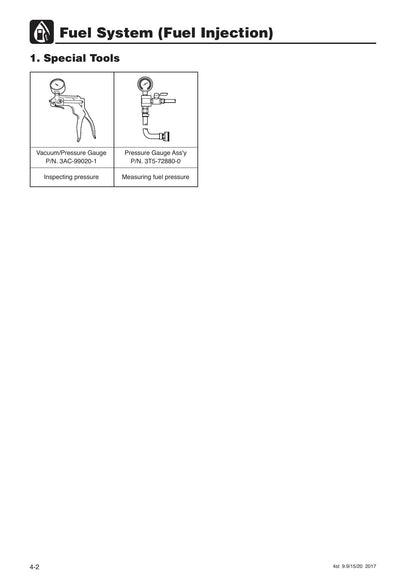 Tohatsu MFS 9.9E 15E 20E Outboard Service Manual | 2018-2022 - sample page 9