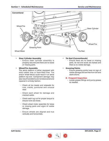 Skyjack SJIII Scissor Lift Service Manual | 2013-2017 - sample page 3