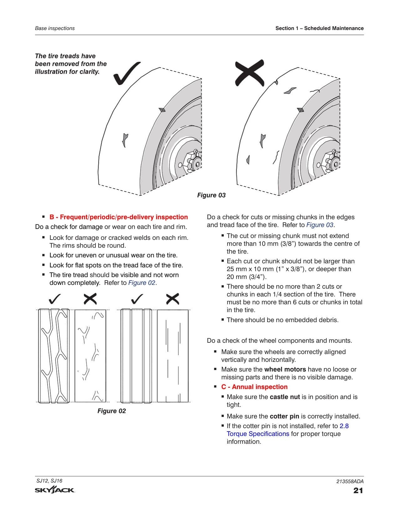 Skyjack SJ12 SJ16 Vertical Mast Service Manual | 2022-2026 - sample page 3