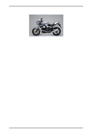 Moto Guzzi 1200 Sport 4V ABS Motorcycle Service Manual | 2008-2012 - sample page 8