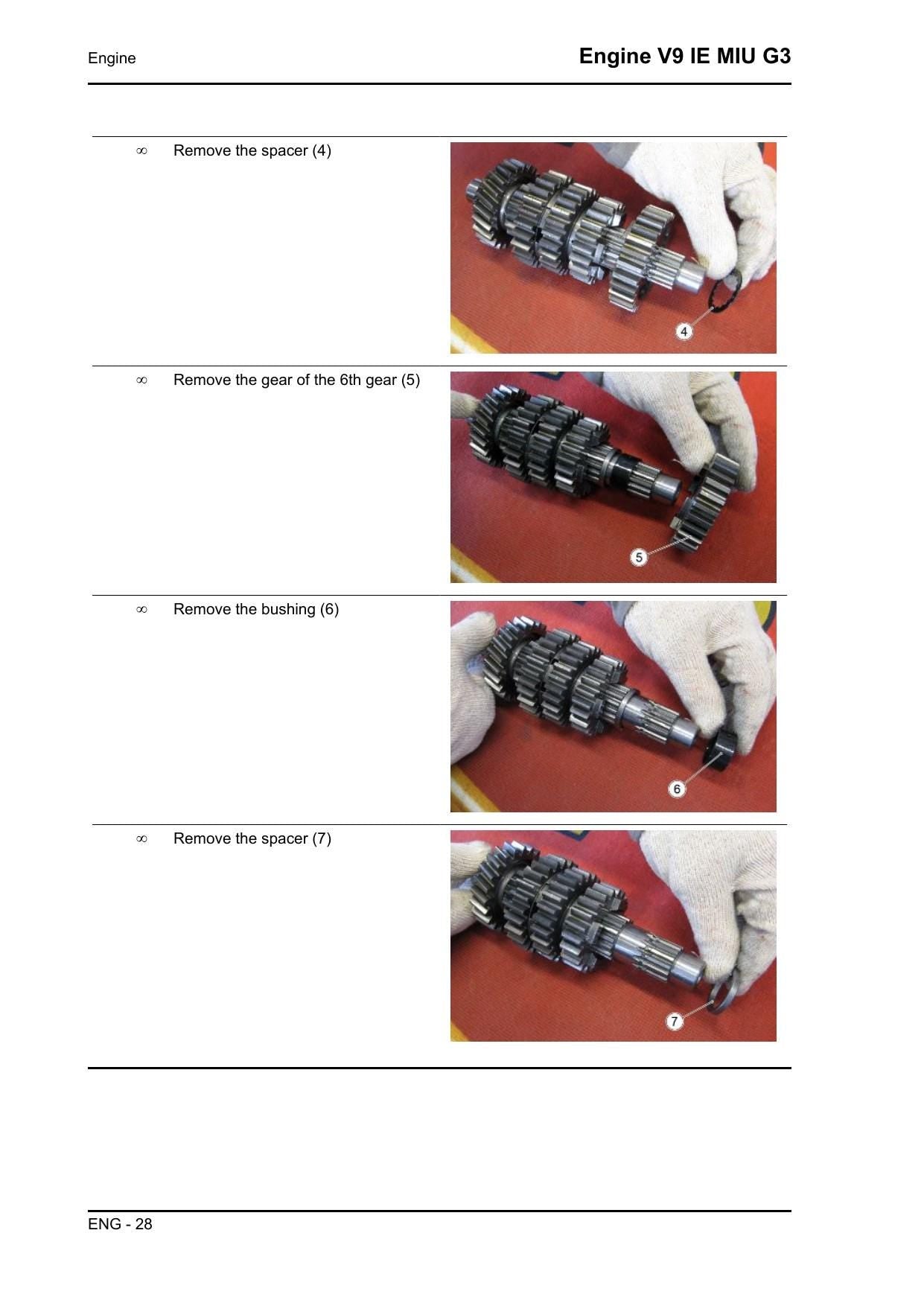 Moto Guzzi V9 IE MIU G3 Motorcycle Service Manual | 2016-2020 - sample page 4