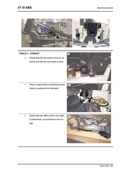 Moto Guzzi V7 III ABS Motorcycle Service Manual | 2022-2026 - sample page 5