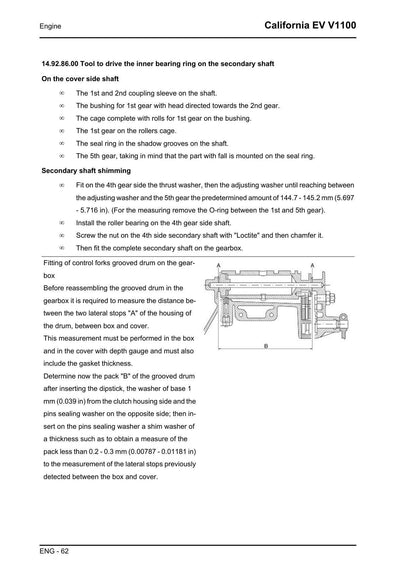Moto Guzzi California EV V1100 Motorcycle Service Manual | 2000-2004 - sample page 6