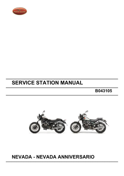 Moto Guzzi Nevada Motorcycle Service Manual | 2012-2016 - sample page 2