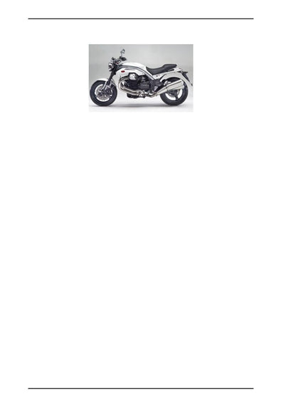 Moto Guzzi Griso 8V 1200 Motorcycle Service Manual | 2010-2014 - sample page 7