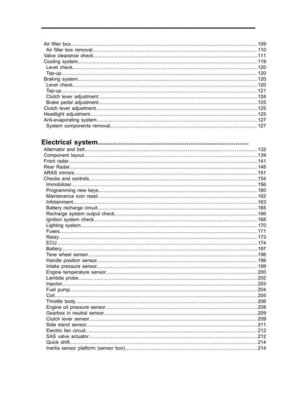 Moto Guzzi Stelvio Motorcycle Service Manual | 2023-2026 - sample page 8