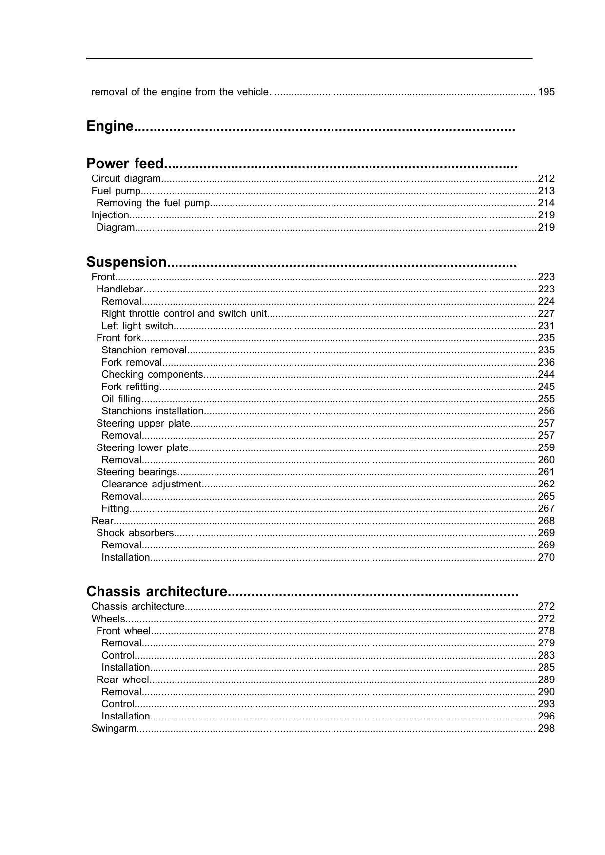 Moto Guzzi V85TT Motorcycle Service Manual | 2024-2026 - sample page 9