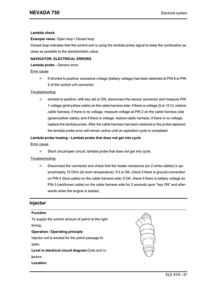 Moto Guzzi Nevada 750 Motorcycle Service Manual | 2004-2008 - sample page 6