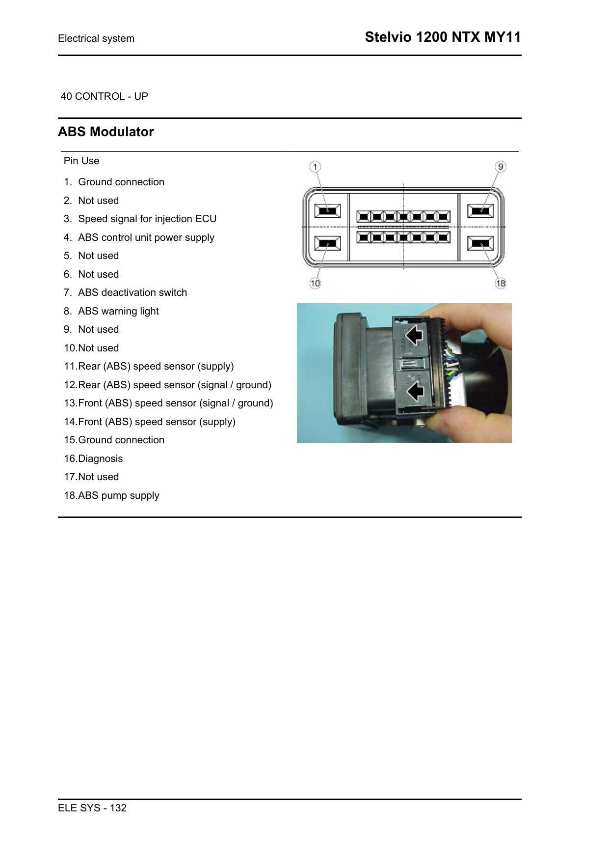 Moto Guzzi Stelvio 1200 NTX Motorcycle Service Manual | 2011-2015 - sample page 6