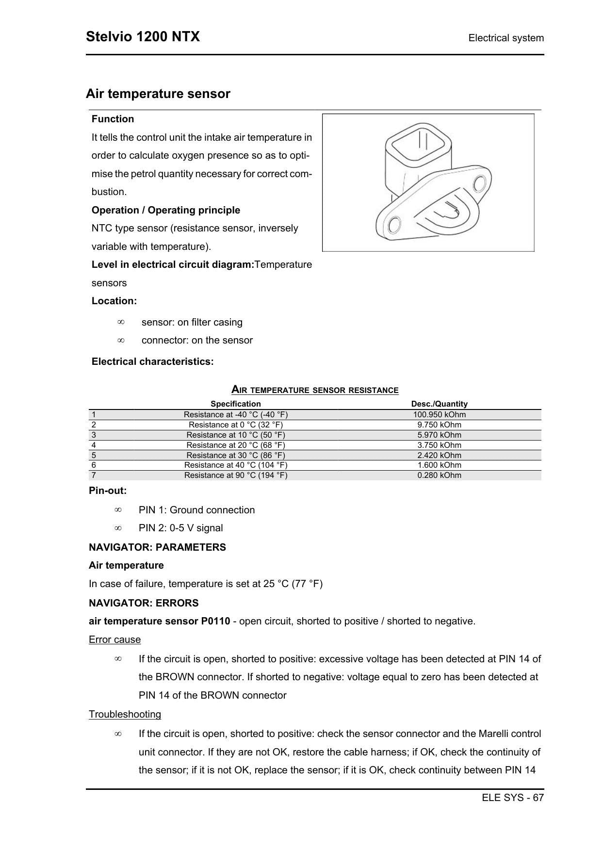 Moto Guzzi Stelvio 1200 NTX Motorcycle Service Manual | 2010-2014 - sample page 5