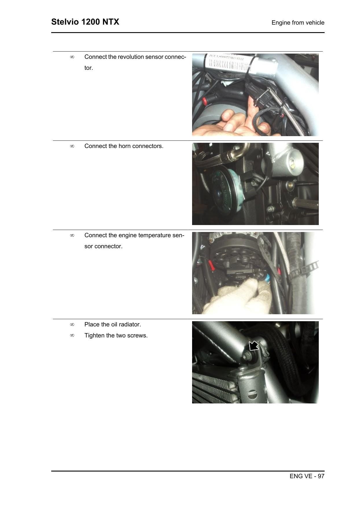 Moto Guzzi Stelvio 1200 NTX Motorcycle Service Manual | 2010-2014 - sample page 6