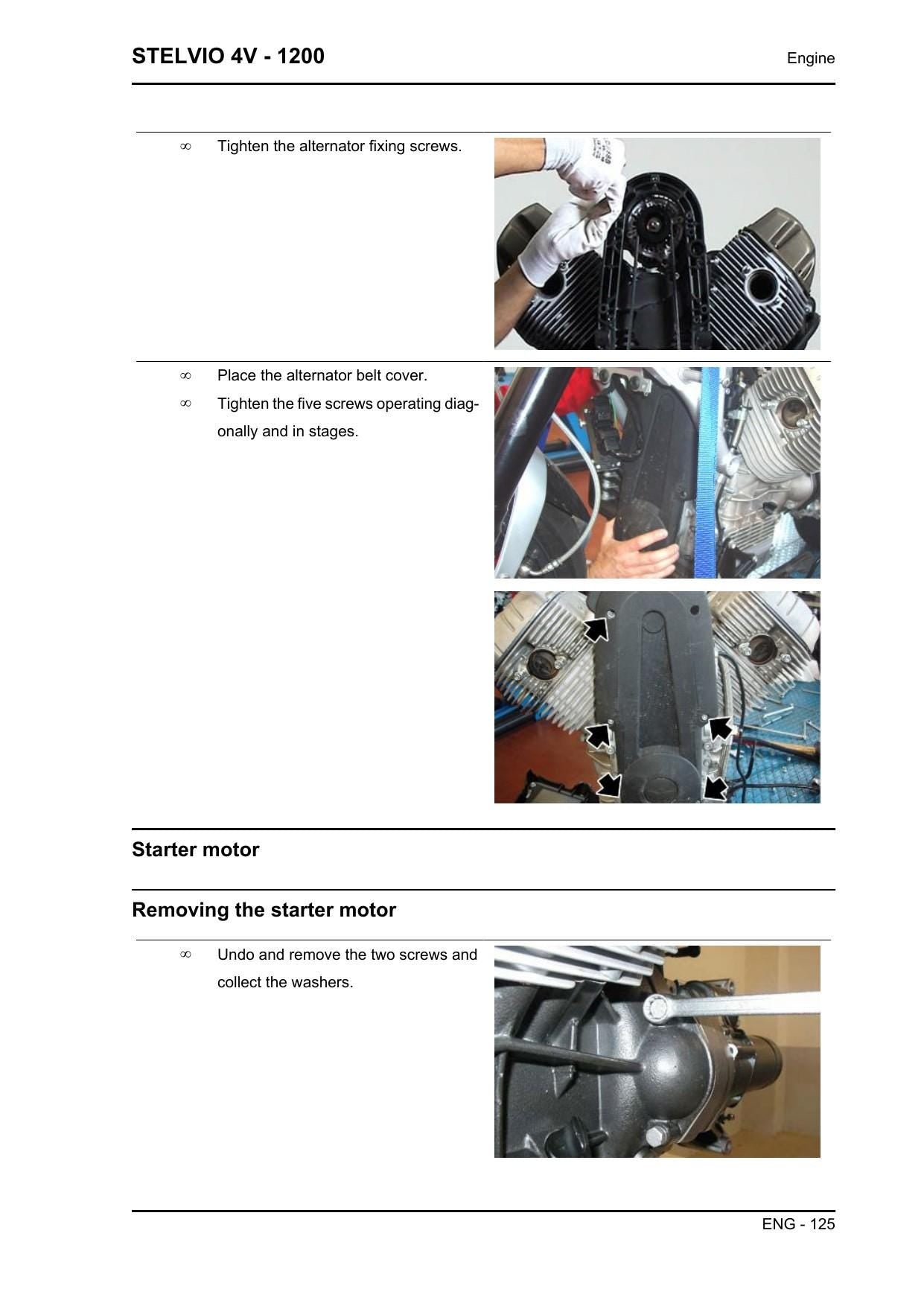 Moto Guzzi Stelvio 4V 1200 Motorcycle Service Manual | 2010-2014 - sample page 7