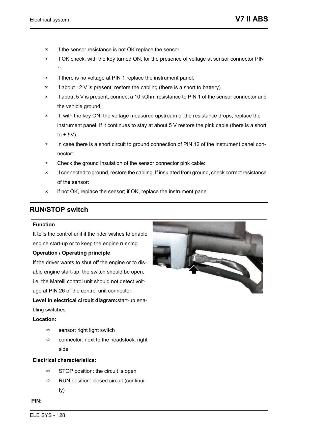 Moto Guzzi V7 II ABS Motorcycle Service Manual | 2016-2020 - sample page 7