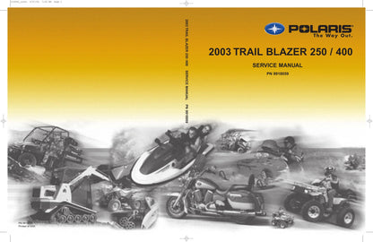 Polaris Trail Blazer 250 400 ATV Service Manual | 2003-2007 - sample page 2
